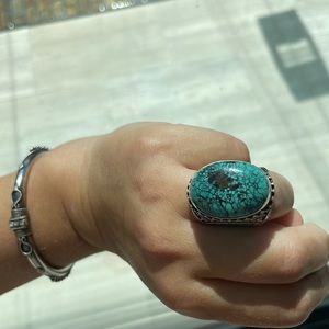 Vintage turquoise ring